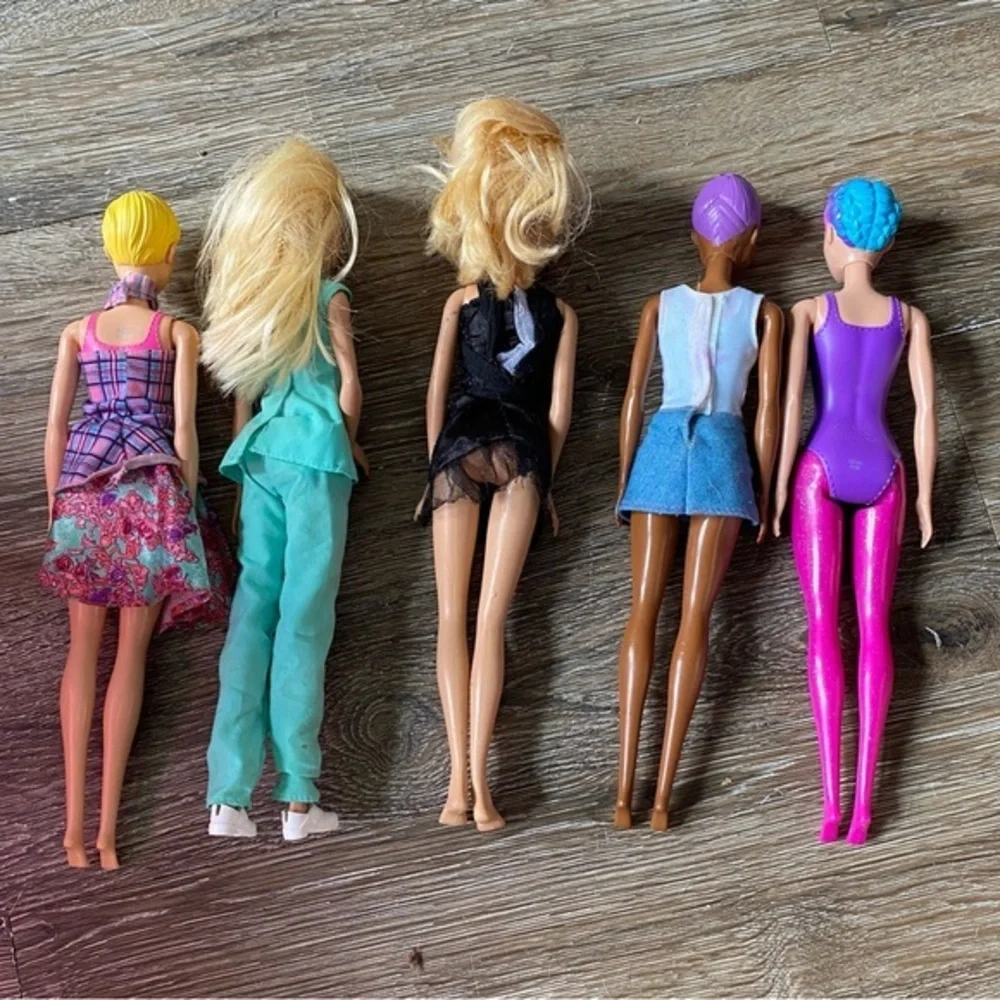 Barbie Doll‎ Bundle Five Gently Played With